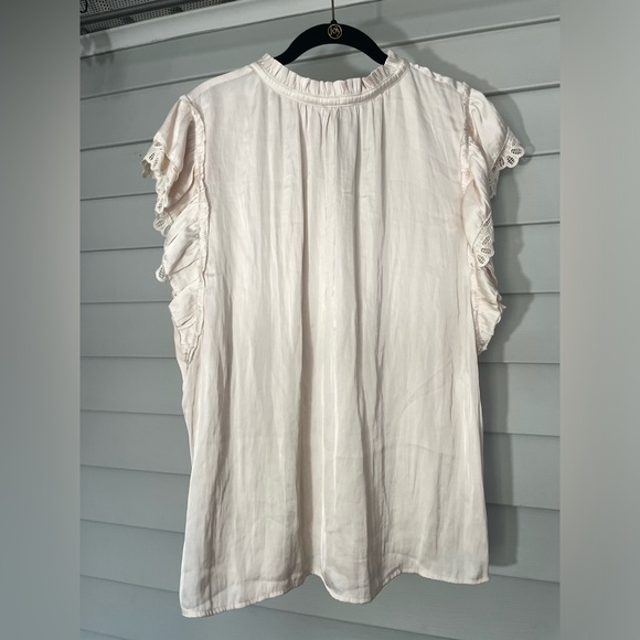 Current Air for Anthropologie Flutter Sleeve Top Size 2X - Picture 8 of 8